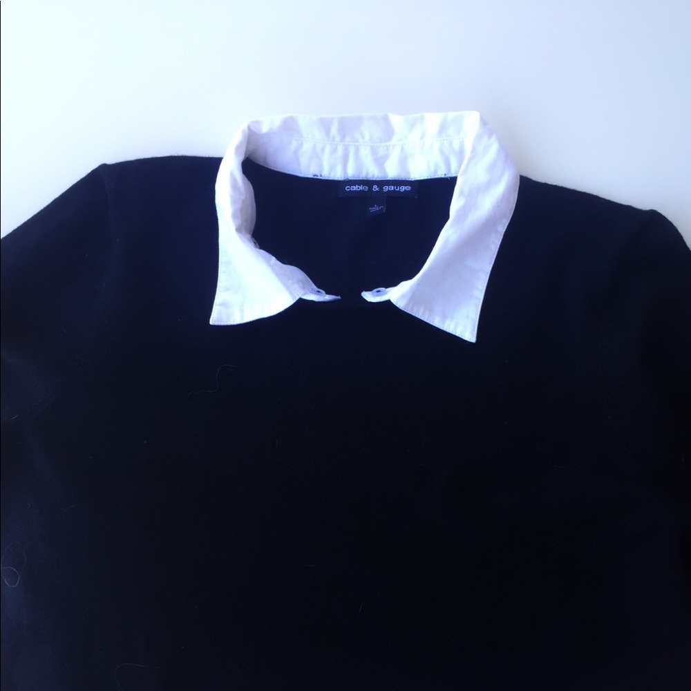 sophisticated black sweater